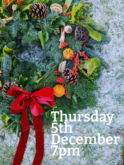 Wreath Making Workshop   5th December