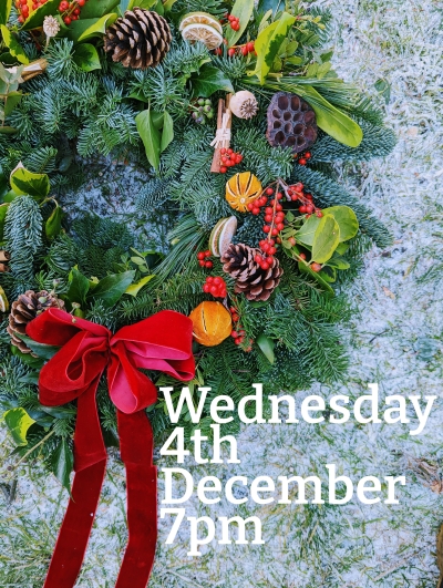 Wreath Making Workshop 4th December