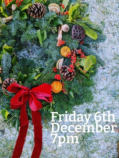 Wreath Making Workshop 6th December